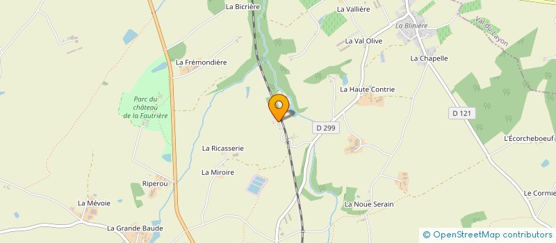 localisation de l'entreprise GROUPEMENT AGRICOLE D'EXPLOITATION EN COMMUN RECONNU LA VOIE LACTEE à CHEMILLE-EN-ANJOU