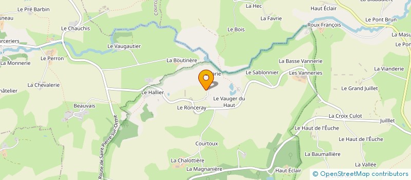 localisation de l'entreprise GROUPEMENT AGRICOLE D'EXPLOITATION EN COMMUN RECONNU LAUNAY FRERES  IZE