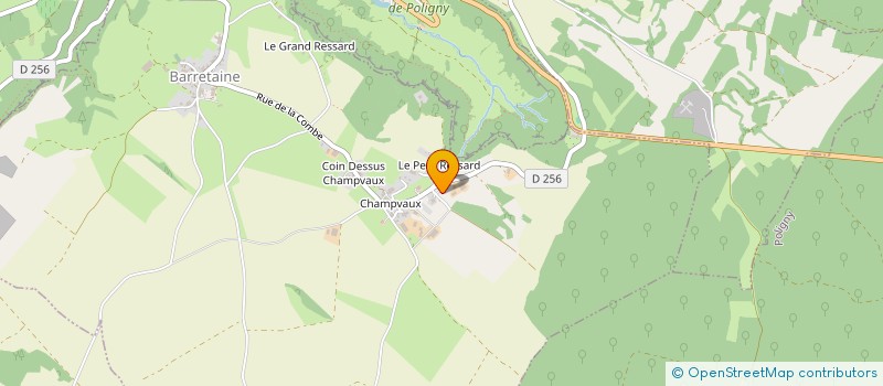 localisation de l'entreprise GROUPEMENT AGRICOLE D'EXPLOITATION EN COMMUN RECONNU LE VENT DES MOISSONS à BARRETAINE