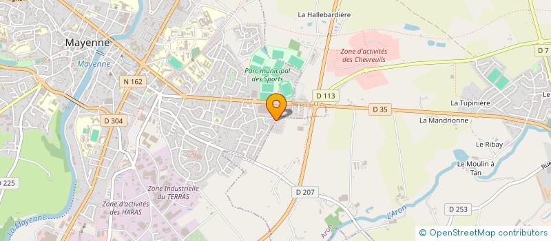 localisation de l'entreprise GROUPEMENT AGRICOLE D EXPLOITATION EN COMMUN RECONNU LES LANDES à CHATILLON-SUR-COLMONT