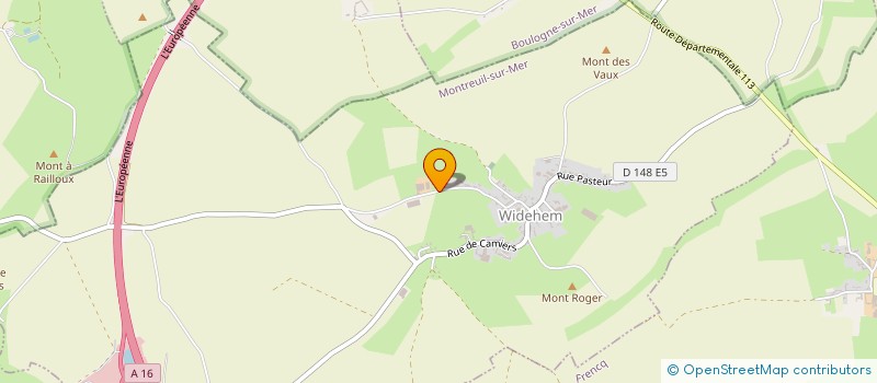 localisation de l'entreprise GROUPEMENT AGRICOLE D'EXPLOITATION EN COMMUN RECONNU LHOTELLIER  WIDEHEM