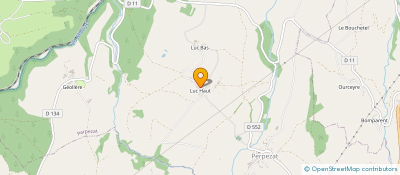 localisation de l'entreprise GROUPEMENT AGRICOLE D EXPLOITATION EN COMMUN RECONNU ROUEL à PERPEZAT