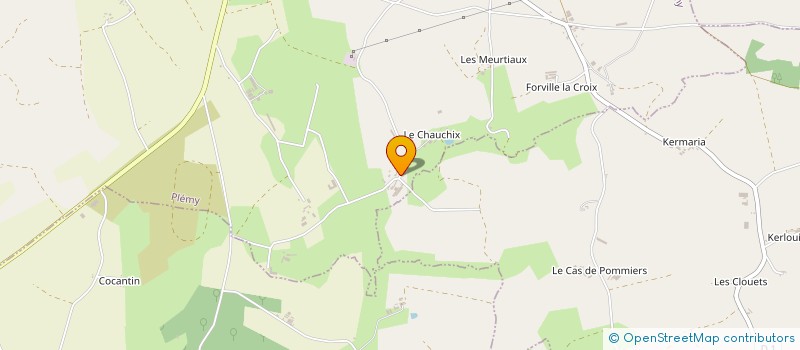 localisation de l'entreprise GROUPEMENT AGRICOLE D'EXPLOITATION EN COMMUN RECONNU ROUILLE POILVERT à PLEMY