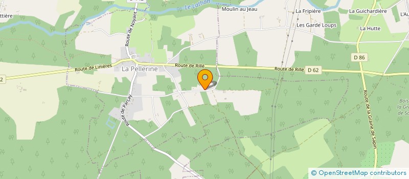 localisation de l'entreprise GROUPEMENT AGRICOLE D'EXPLOITATION EN COMMUN RECONNU ROY à NOYANT-VILLAGES