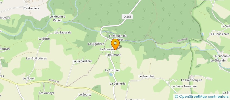 localisation de l'entreprise GROUPEMENT AGRICOLE D'EXPLOITATION EN COMMUN RECONNU SAINT ELOI à SAINT-AUBIN-DU-DESERT