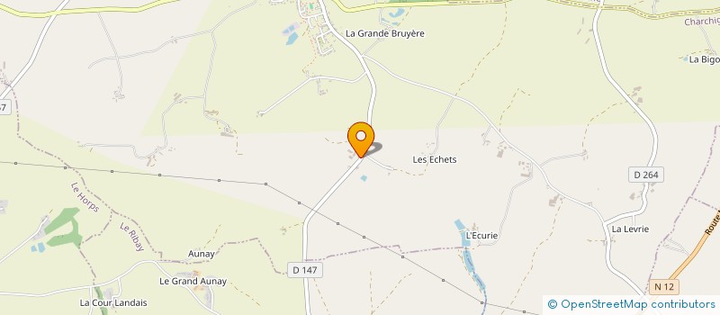 localisation de l'entreprise GROUPEMENT AGRICOLE D EXPLOITATION EN COMMUN RECONNU SAMUEL SOCHON  CHARCHIGNE