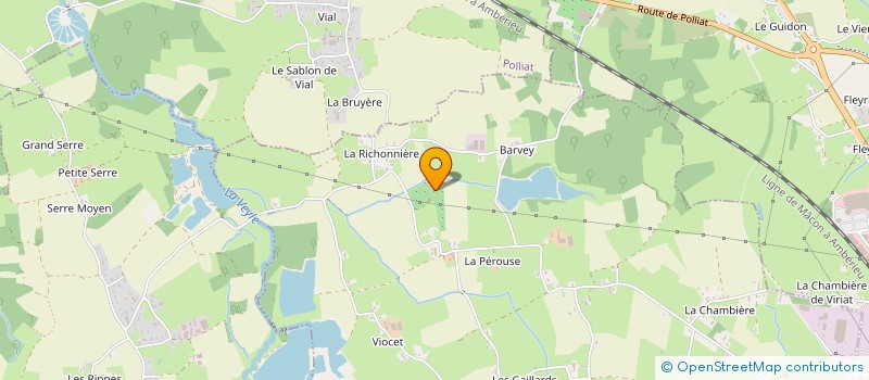 localisation de l'entreprise GROUPEMENT AGRICOLE D'EXPLOITATION EN COMMUN RECONNU TERRES DE LUISANDRE à SAINT-DENIS-LES-BOURG