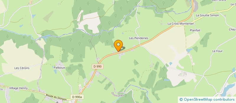 localisation de l'entreprise GROUPEMENT AGRICOLE D'EXPLOITATION EN COMMUN RECONNU TOURET  ANDELAROCHE