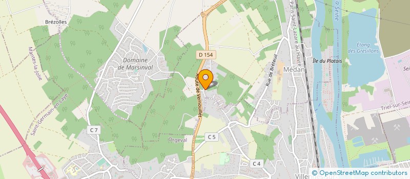 localisation de l'entreprise GROUPEMENT AGRICOLE D'EXPLOITATION EN COMMUN RECONNU VERGERS BROUSSE  MEDAN