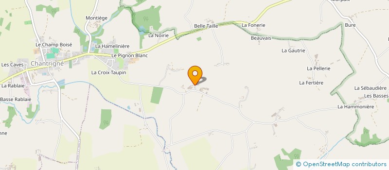 localisation de l'entreprise GROUPEMENT AGRICOLE D EXPLOITATION EN COMMUN SAGA  CHANTRIGNE