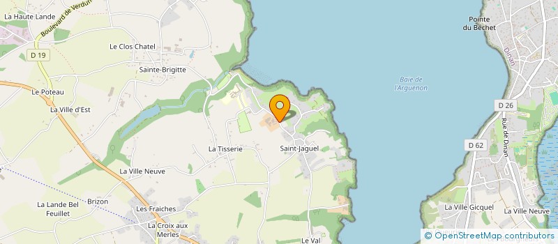 localisation de l'entreprise GROUPEMENT AGRICOLE D'EXPLOITATION EN COMMUN TROTEL à SAINT-CAST-LE-GUILDO