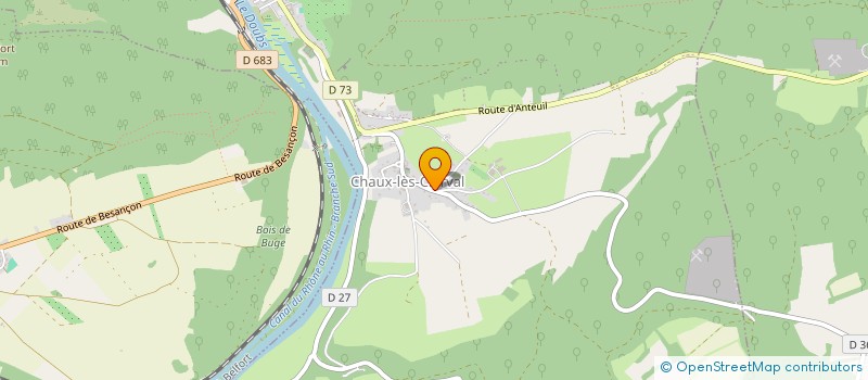 localisation de l'entreprise GROUPEMENT AGRICOLE D'EXPLOITATION EN COMMUN VAUTHERIN à ANTEUIL