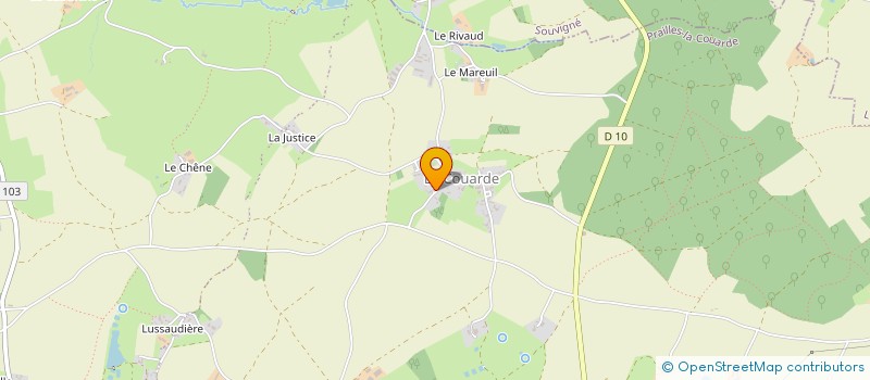 localisation de l'entreprise GROUPEMENT AGRICOLE D EXPLOITATIONS EN COMMUN AGREE DE BERGER  AVON