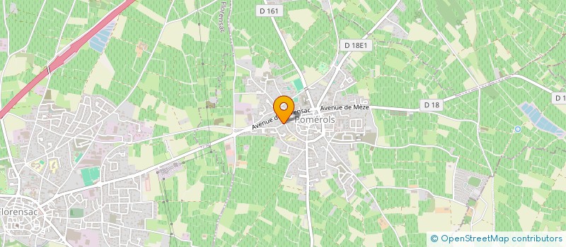 localisation de l'entreprise GROUPEMENT AGRICOLE D'EXPLOITATIONS EN COMMUN AGREE DU PUECH DES MASQUES  POMEROLS