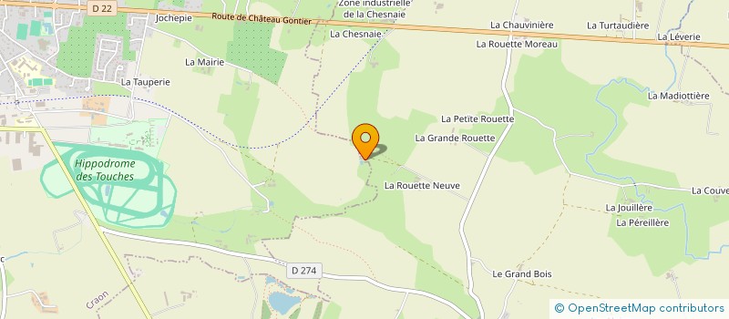 localisation de l'entreprise GROUPEMENT AGRICOLE D EXPLOITTION EN COMMUN ROUETTE NEUVE à POMMERIEUX
