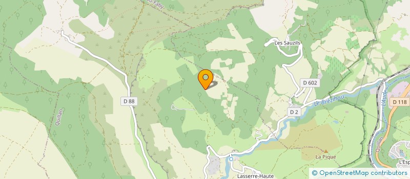 localisation de l'entreprise GROUPEMENT AGRICOLE D4EXPLOITATION EN COMMUN DE LA BORDE JEAN MARIE  SAINT-LOUIS-ET-PARAHOU