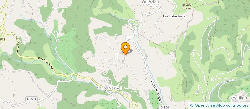 localisation de l'entreprise GROUPEMENT AGRICOLE DE LA BRUNERIE à SERRE-NERPOL