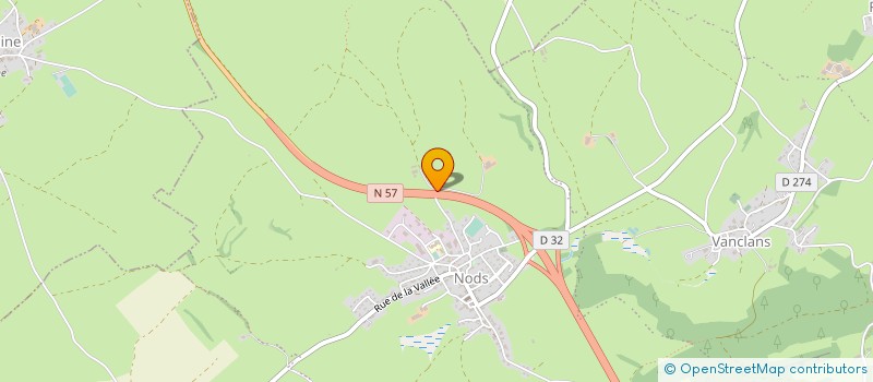 localisation de l'entreprise GROUPEMENT AGRICOLE EXPLOITATION EN COMMUN RECONNU DES PERRIERES POURCELOT  LES PREMIERS SAPINS