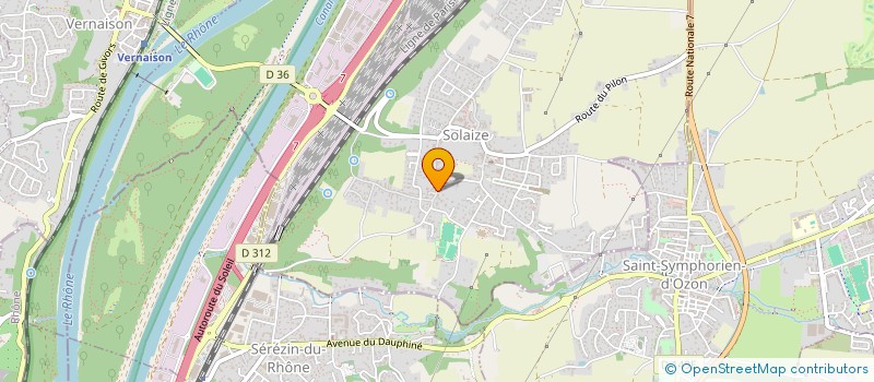 localisation de l'entreprise GROUPEMENT AGRICOLE FONCIER DF  SOLAIZE