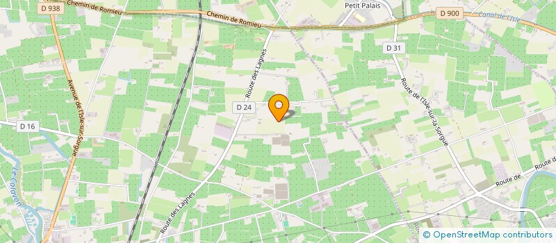 localisation de l'entreprise GROUPEMENT ALTERNATIF DE GENIE SOLAIRE à CAVAILLON