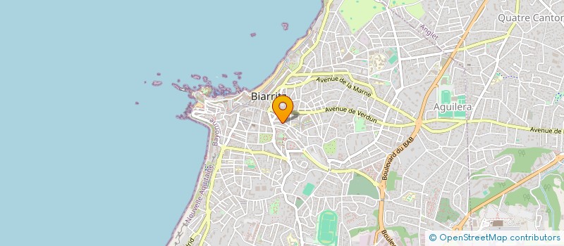localisation de l'entreprise GROUPEMENT AMICALES LAIQUES à BIARRITZ