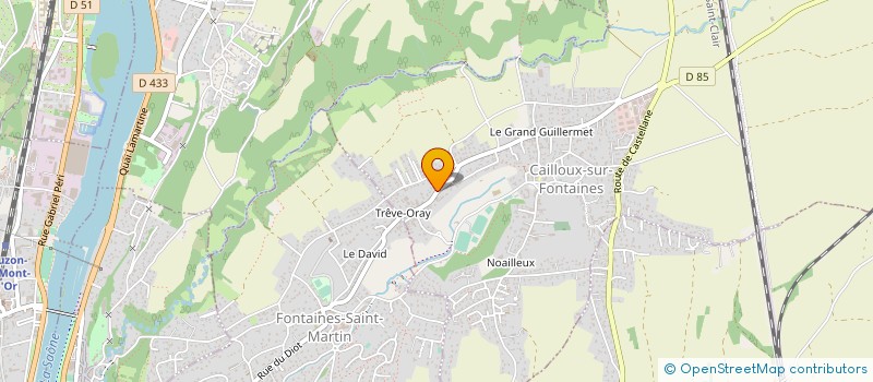 localisation de l'entreprise GROUPEMENT ARTISANAL DES TROIS FONTAINES à FONTAINES-SAINT-MARTIN