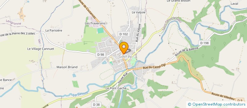 localisation de l'entreprise GROUPEMENT ARTISANAL ET COMMERCIAL DE HAMBYE  HAMBYE