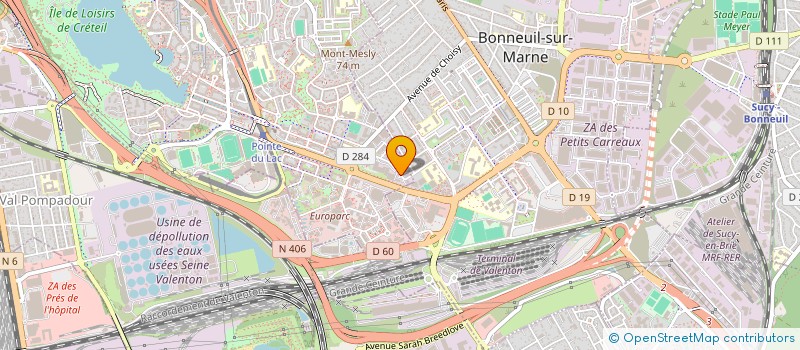 localisation de l'entreprise GROUPEMENT ASSUR'HABITAT à CRETEIL