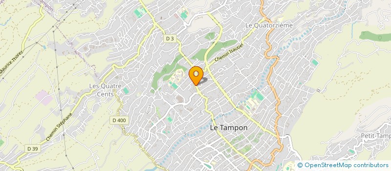 localisation de l'entreprise GROUPEMENT AUSTRAL  LE TAMPON