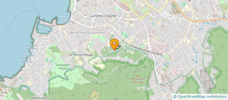 localisation de l'entreprise GROUPEMENT AUTONOME DES PARENTS D'ELEVES DU GROUPE SCOLAIRE CHABRIER à MARSEILLE