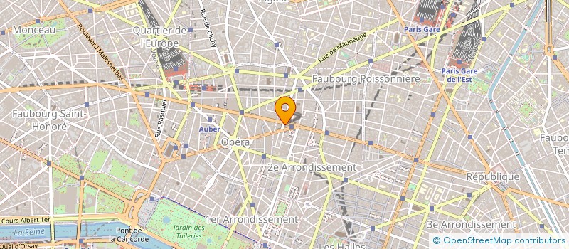 localisation de l'entreprise GROUPEMENT AUXILIAIRE DE MOYENS à PARIS