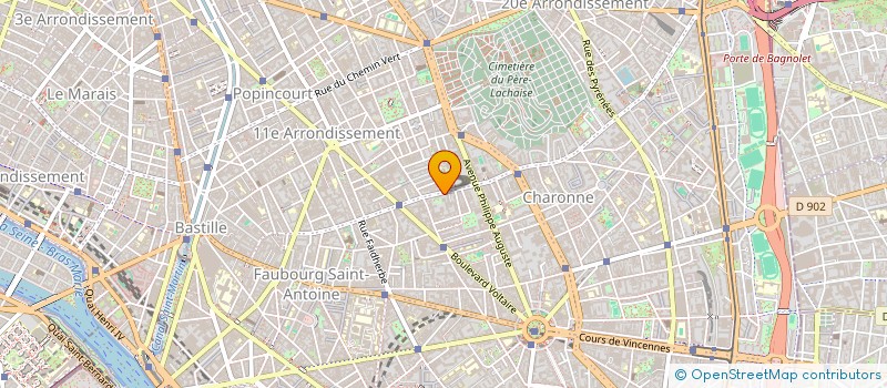 localisation de l'entreprise GROUPEMENT CENTRAL D'ACHAT DE FRANCE à PARIS