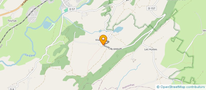 localisation de l'entreprise GROUPEMENT CIVIL FORESTIER DE VIXOUZE à POLMINHAC