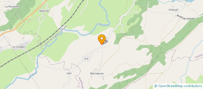 localisation de l'entreprise GROUPEMENT CIVIL FORESTIER DU CANTAL à POLMINHAC