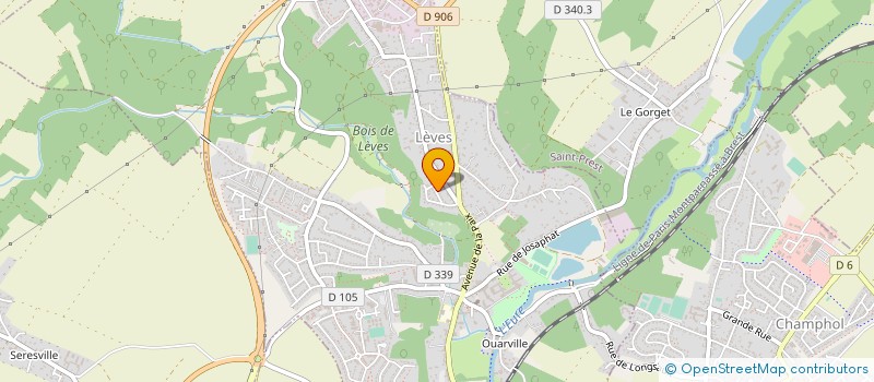 localisation de l'entreprise GROUPEMENT COLOMBOPHILE à LEVES