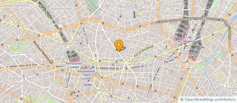 localisation de l'entreprise GROUPEMENT COMMERCIAL AUTOMOBILE  PARIS