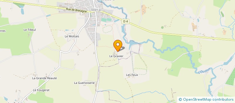 localisation de l'entreprise GROUPEMENT COMMUNAL DE DEFENSE CONTRE LES ENNEMIS DES CULTURES DE MERAL à MERAL