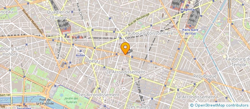 localisation de l'entreprise GROUPEMENT D'ACHAT BIGMAT GABI à PARIS