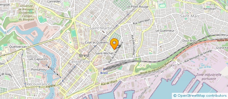 localisation de l'entreprise GROUPEMENT D'ACHATS DES ECOLES LIBRES 29 à BREST