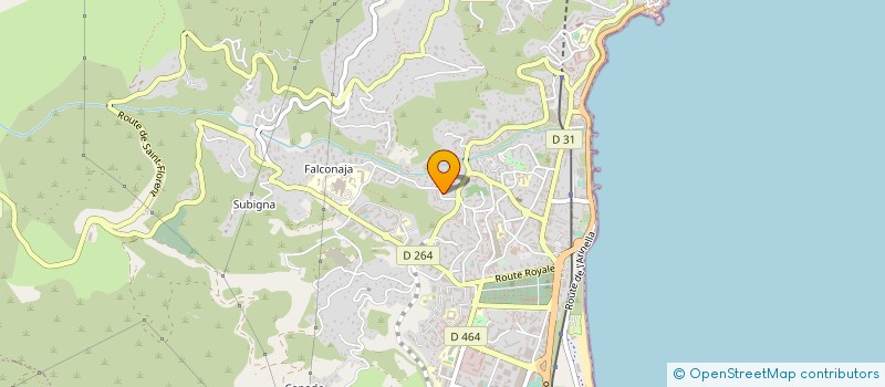 localisation de l'entreprise GROUPEMENT D ACHATS DES HOSPITALIERS à BASTIA