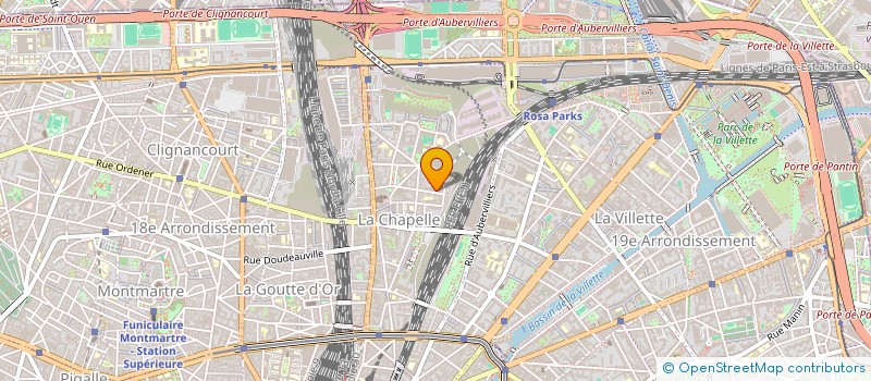 localisation de l'entreprise GROUPEMENT D ACTIVITES DE COURSES ET DE SERVICES à PARIS