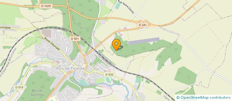 localisation de l'entreprise GROUPEMENT D ARCHEMONT à CROIXRAULT