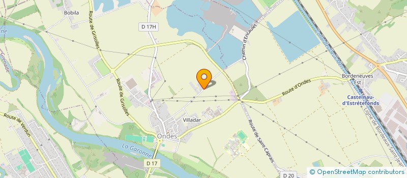 localisation de l'entreprise GROUPEMENT D'ASSURANCES AGRICOLE  ONDES