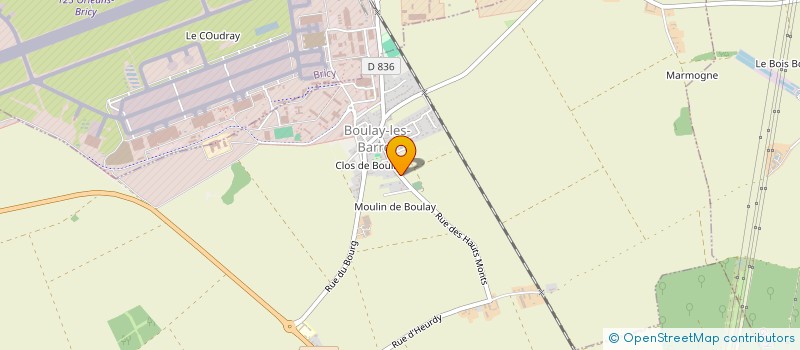 localisation de l'entreprise GROUPEMENT D'EMPLOYEUR CBDC à BOULAY-LES-BARRES