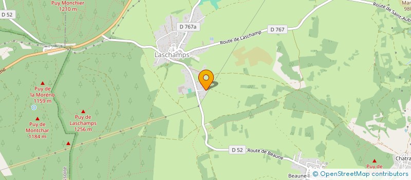 localisation de l'entreprise GROUPEMENT D'EMPLOYEUR D-63  SAINT-GENES-CHAMPANELLE