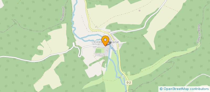 localisation de l'entreprise GROUPEMENT D'EMPLOYEUR DA LA VALLEEDE LA BLAISE à CIREY-SUR-BLAISE