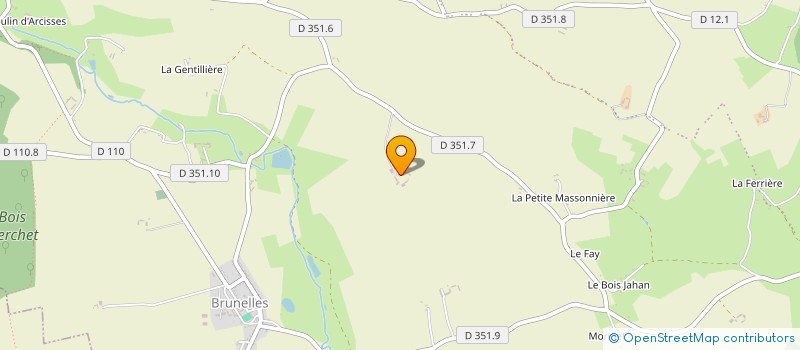 localisation de l'entreprise GROUPEMENT D'EMPLOYEUR DE LA BOUVERIE à ARCISSES