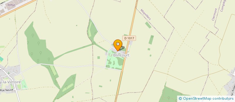 localisation de l'entreprise GROUPEMENT D EMPLOYEUR DE LA PLAINE D ESTREES  CHOISY-LA-VICTOIRE