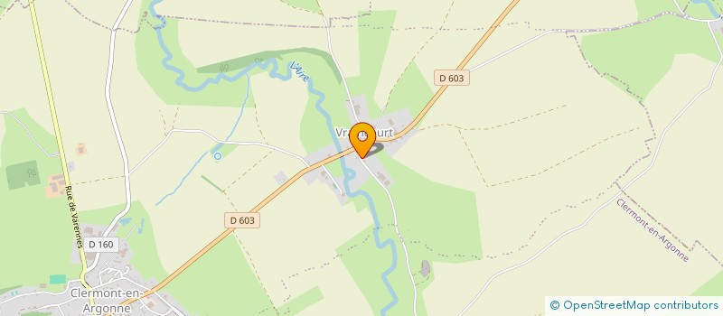localisation de l'entreprise GROUPEMENT D'EMPLOYEUR DES 2 MONTS à CLERMONT-EN-ARGONNE