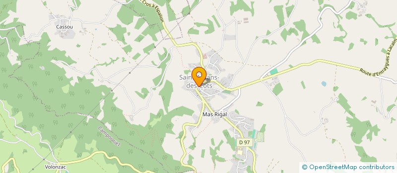 localisation de l'entreprise GROUPEMENT D EMPLOYEUR DES HIRONDELLES à SAINT-AMANS-DES-COTS